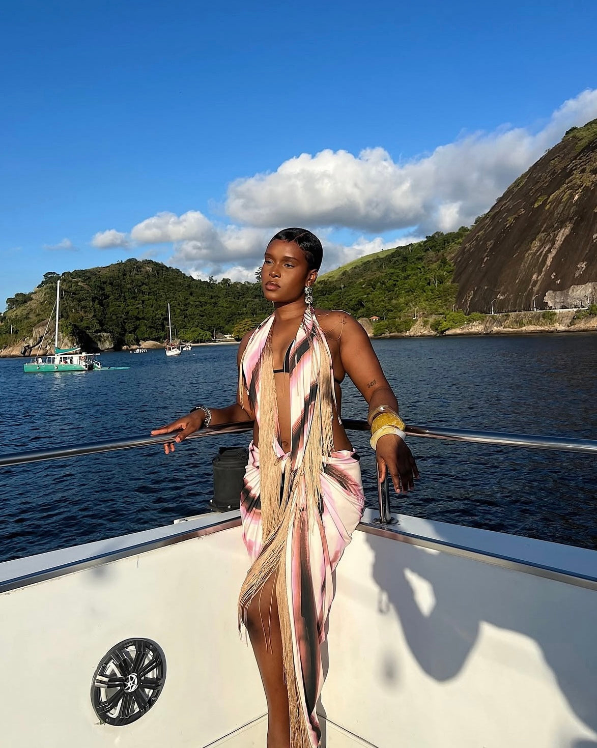 Signature Sarong in Seychelles