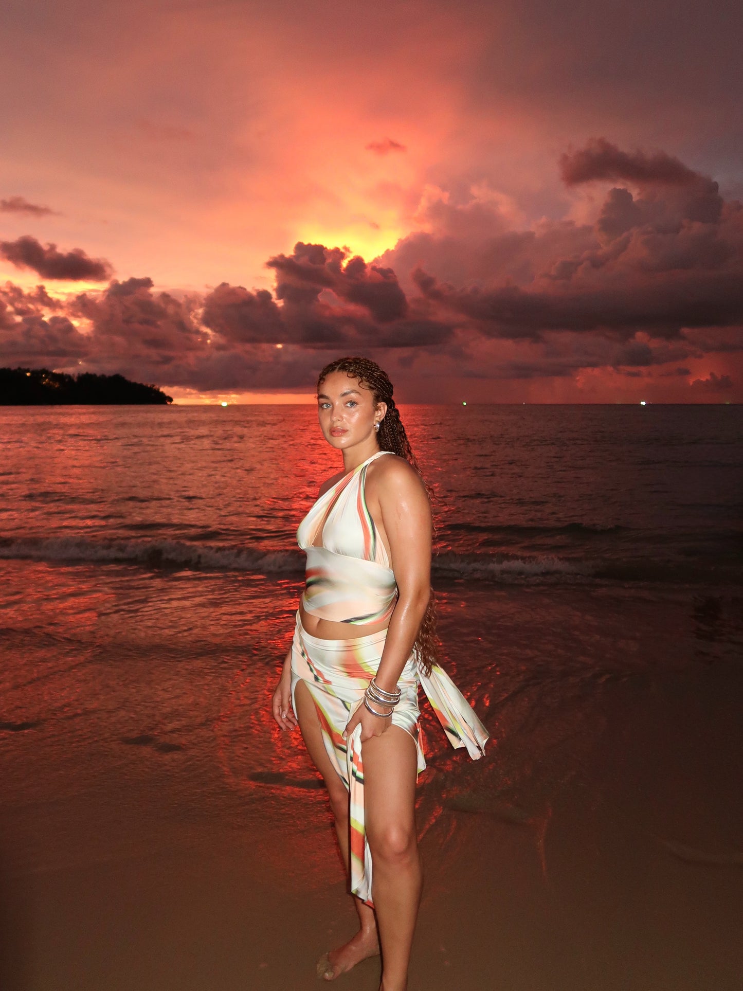 Tulum Tie Top in Solstice