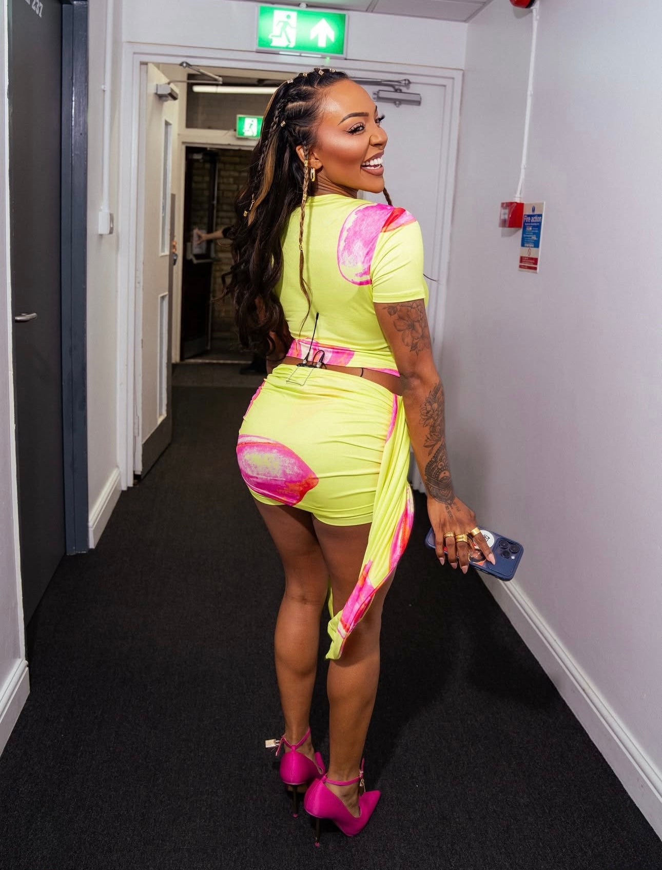 Sahara Skort in Mimosa