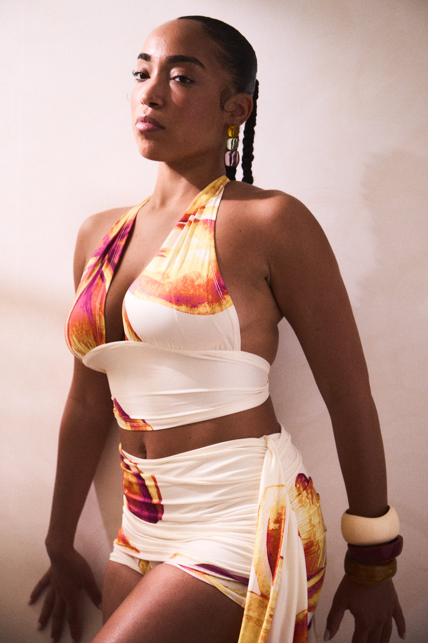 Sahara Skort in Magnolia