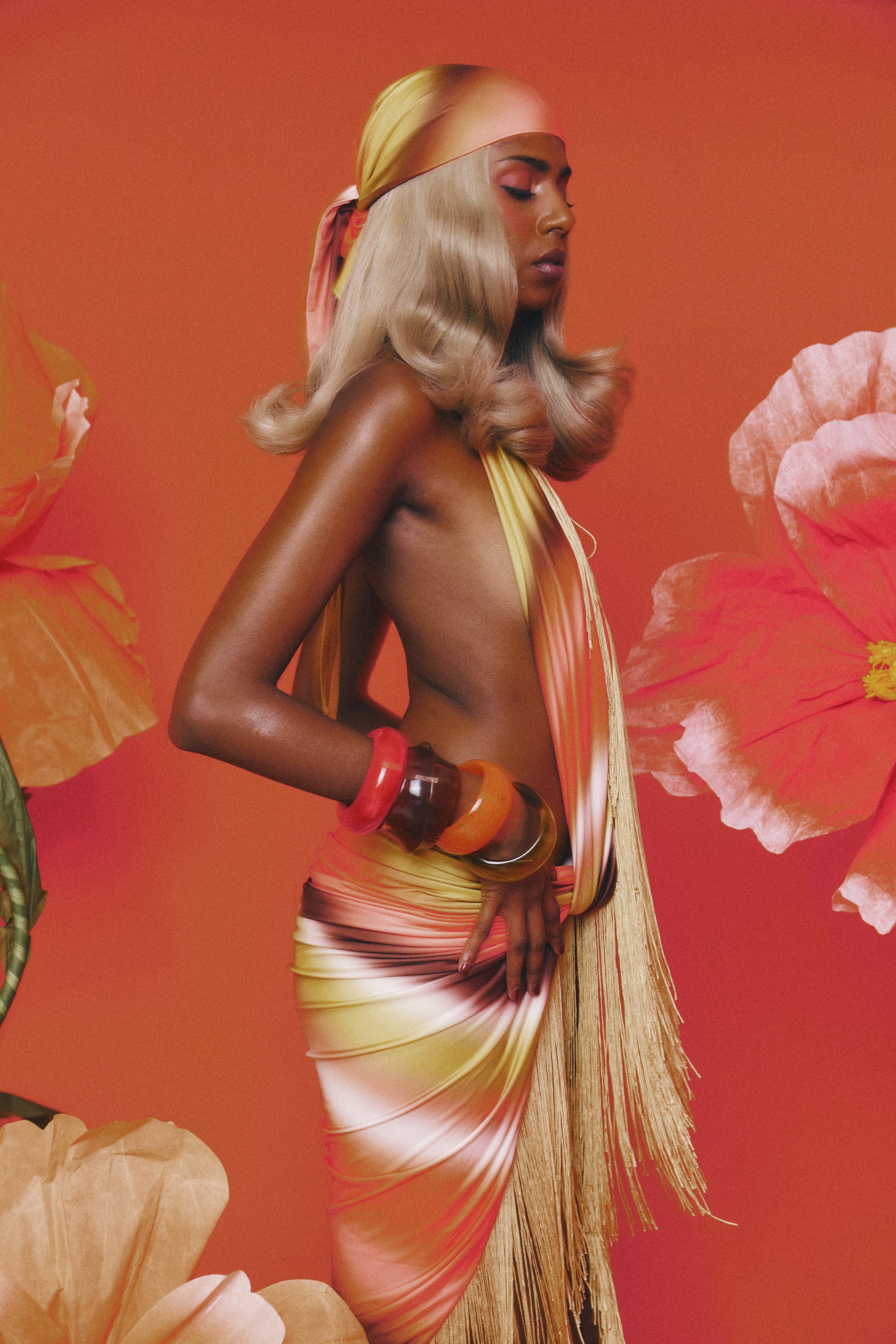 Signature Sarong in Sorbet