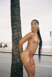 Rio Bikini Top in Samba
