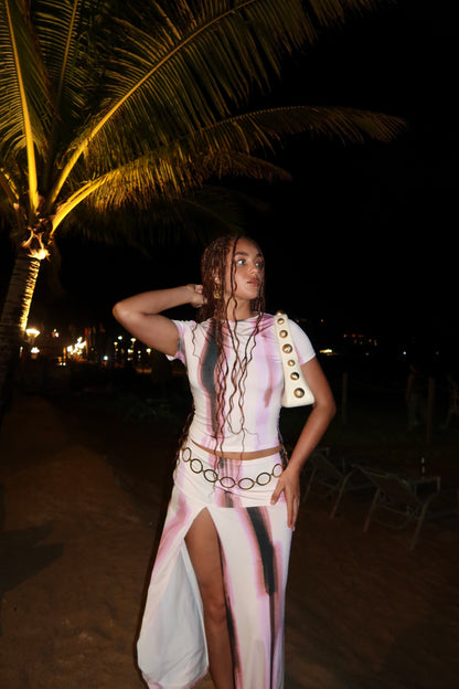 Split Skirt in Seychelles