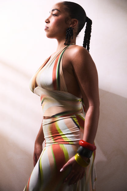 Tulum Tie Top in Solstice