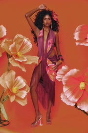 Signature Sarong in Hibiscus